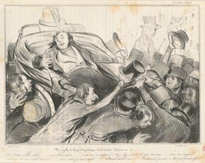 Triumph of Political Commercial Integrity by Honoré Daumier