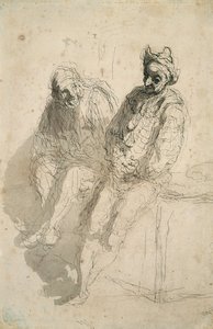 Two Saltimbanques