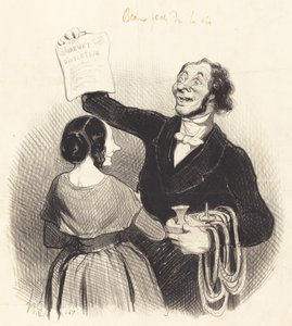 A Great Man Again by Honoré Daumier