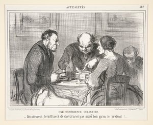 A Culinary Experience: Decidedly, the Horse Steak