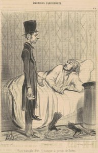 Morning Visit of a Creditor by Honoré Daumier
