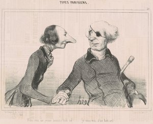 You are a Well-Born Young Man!... by Honoré Daumier