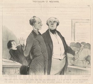 You See... The Most Perfect Order Reigns... by Honoré Daumier
