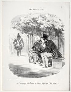 What you will, plate 51: I do not wonder that women are always fond of the military uniform?