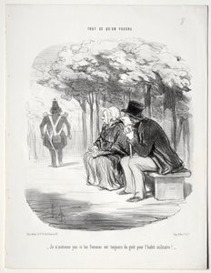What You Will, Plate 51: I Do Not Wonder That Women Are Always Fond of the Military Uniform