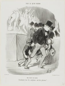A Visit to the Salon, plate 1 from Tout Ce Qu