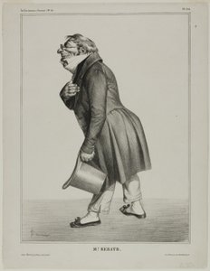Auguste-Hilarion, Comte de Kératry by Honoré Victorin Daumier
