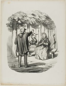 "Is this your dog here?," plate 20 from Tout Ce Qu