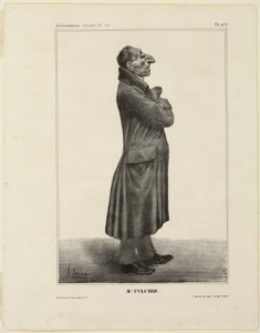 Mr. Fulchir, plate 273 from Célébrités de la Caricature