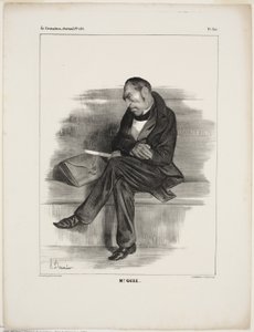 Mr. Guiz.., plate 340 from Celebrities of the Caricature
