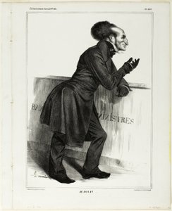 Mr. Joliv...., plate 346 from Celebrities of Caricature by Honoré Victorin Daumier