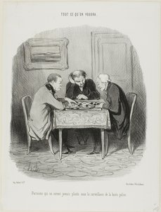 Parisians who will never be placed under surveillance of the secret police, plate 12 from Tout Ce Qu