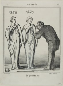 "That will do the job!", plate 91 from Actualités
