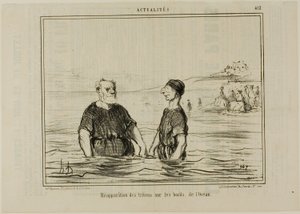 The Reappearance of the Tritons of the Sea, plate 412 from Actualités