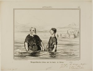 The Reappearance of the Tritons of the Sea, plate 412 from Actualities