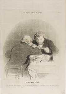 The Return of the Oyster Season, plate 53 from Les Beaux Jours De La Vie