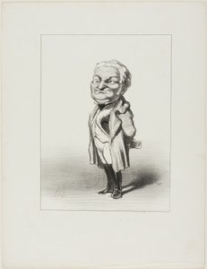 Thiers. Citizen Thiers Tries on the New Tail-Coat, Plate 4 from The Representatives Represented