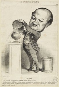 Altaroche by Honoré Daumier