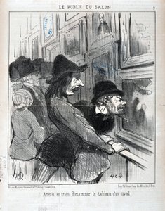 Artwork by Honore Daumier (1808-1879). Charivari Dates from 1852: Series 