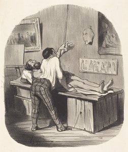 How Saint-Gervais Took This... by Honoré Daumier