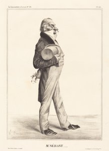 Count Horace Sébastiani by Honoré Daumier