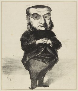 Coquerel by Honoré Daumier