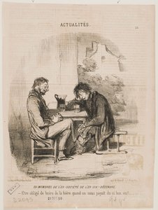 EX MEMBERS by Honoré Daumier