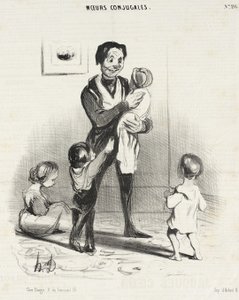 Eh, eh! Little Rascal, You Will... by Honoré Daumier