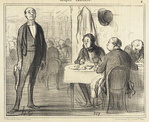 Is It the Boy?... by Honoré Daumier