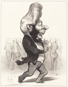 Ferdinand Favre by Honoré Daumier