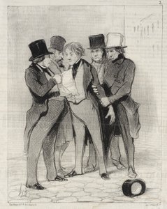 Game that can be hunted in all seasons by Honoré Daumier