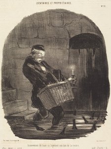 Inconvenience of Renting... Not Far from a River by Honoré Daumier