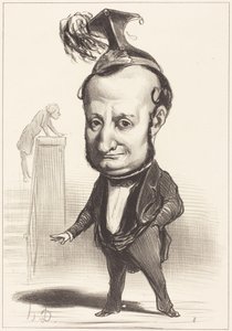 L.F. Raymond Wolowski by Honoré Daumier