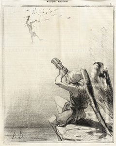 The Fall of Icarus by Honoré Daumier