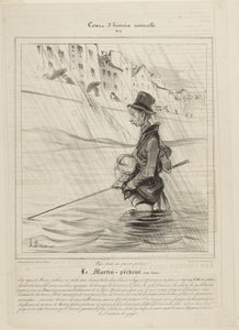 Kingfisher (on the Seine) by Honoré Daumier