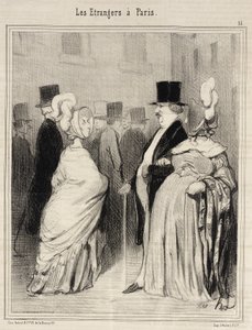 The Foreigners Viewed by Themselves by Honoré Daumier