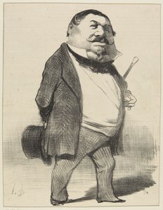 “Lucien Murat” by Honoré Daumier