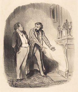 But Mr. Owner, see... by Honoré Daumier