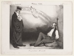 Modern Galileo. And Yet It Moves by Honoré Daumier
