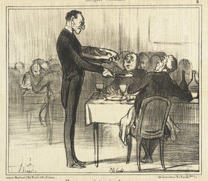 Would Sir Like Some Pancakes?... by Honoré Daumier