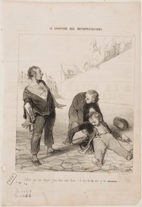 No Reason to Call Me by My First Name... by Honoré Daumier