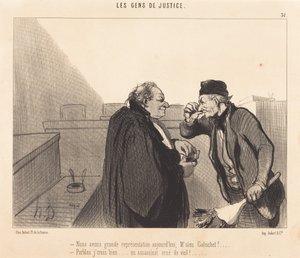 We have a great performance today by Honoré Daumier