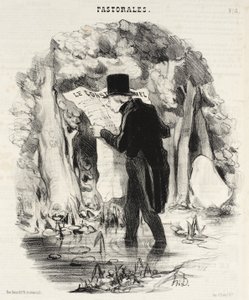 Where Reading the Constitution Can Lead! by Honoré Daumier