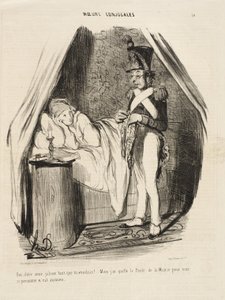 Yes, dear friend, jealous as much as you want!... by Honoré Daumier