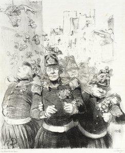 Rifolard is More Charmed Than Ever... by Honoré Daumier