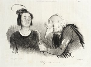 Rodrigue, Do You Have Courage? (Le Cid) by Honoré Daumier