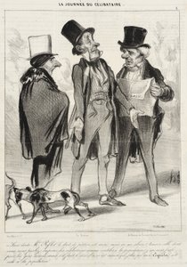 Surely Mr. Riflot the right... by Honoré Daumier