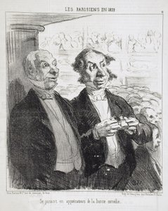 Posing as Appraisers by Honoré Daumier