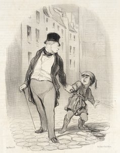 If You Do Not Come to School Faster Than That by Honoré Daumier