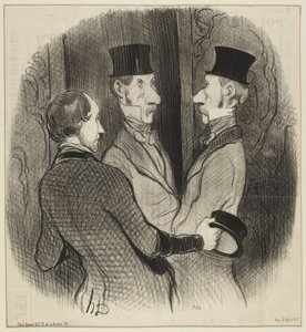 A New Hat by Honoré Daumier